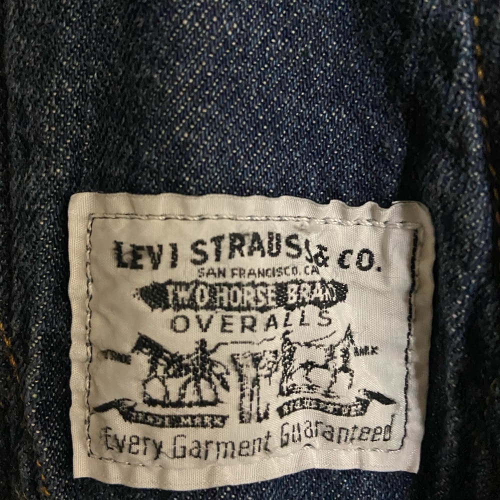 Levi’s overalls (shortalls)